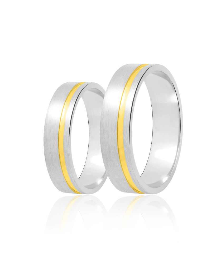 Classic gold wedding band 4 mm 14k size 6 - 14