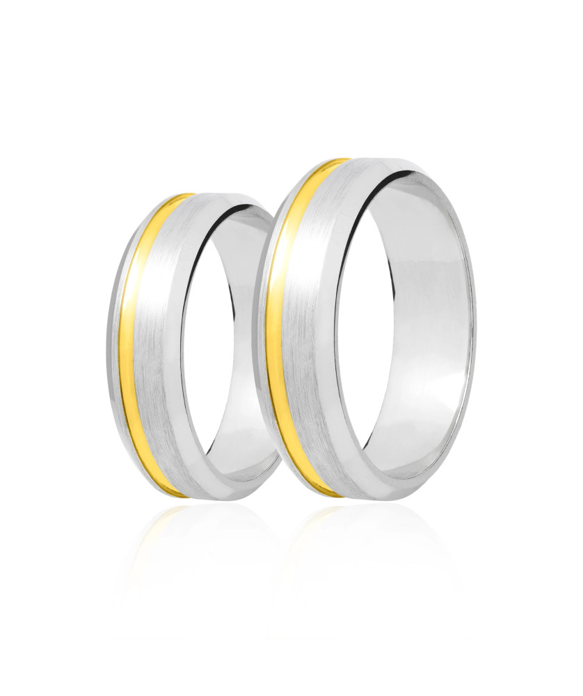 Classic gold wedding band 4 mm 14k size 15-23