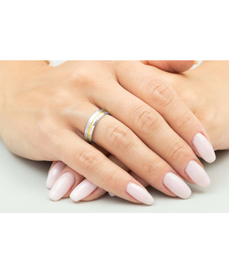 Klasyczna złota obrączka 4 mm próba 14k Rozm. 24 - 32