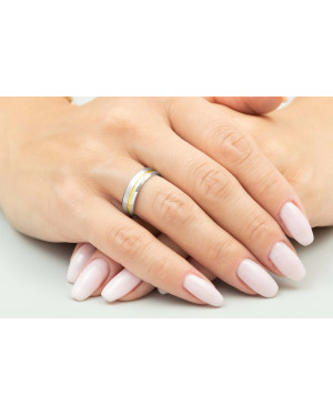 Classic gold wedding band 4 mm 14k trial Size 24 - 32