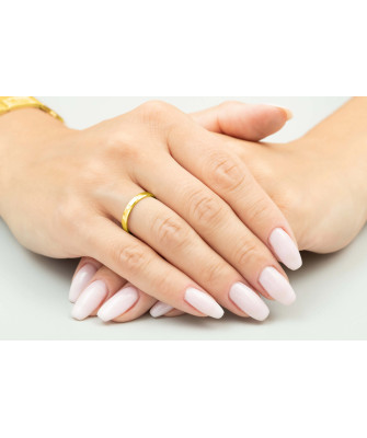 Złota obrączka ślubna 4 mm próba 14k Rozm. 6 - 14