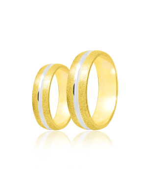 Złota obrączka ślubna 4 mm próba 14k Rozm. 6 - 14