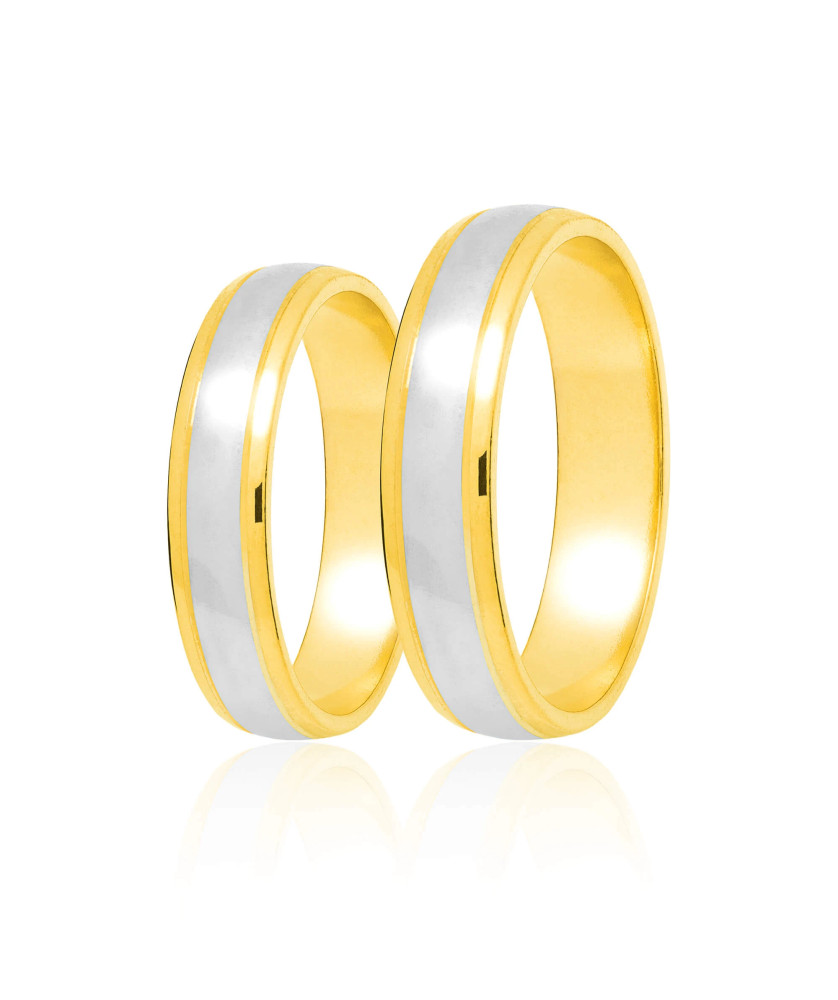 Złota obrączka ślubna 4 mm próba 14k Rozm. 6 - 14