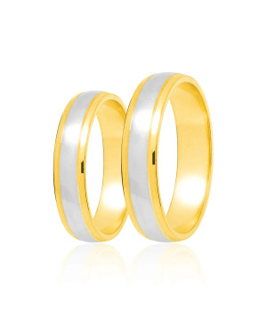 Złota obrączka ślubna 4 mm próba 14k Rozm. 6 - 14