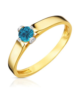 14k ring with turquoise stone