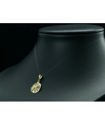 GOLDEN FILIGREE PENDANT 14k test