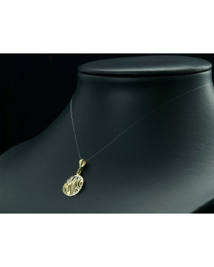 GOLDEN FILIGREE PENDANT 14k test