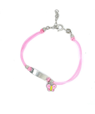 Princess bracelet BUTTERFLY engraving