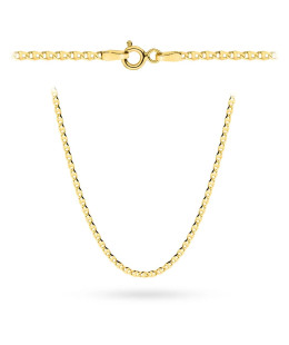 Łańcuszek złoty pr. 14k - splot gucci 60 cm