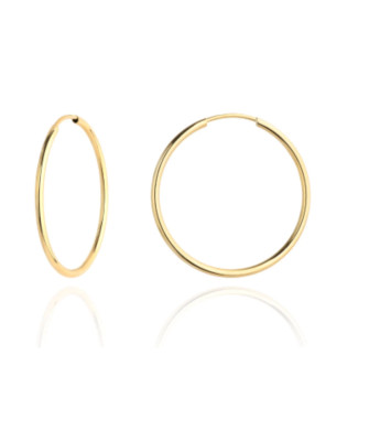 Hoop earrings super light 2.5cm