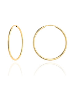 Hoop earrings super light 2.5cm