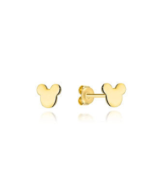 Gold mouse earrings