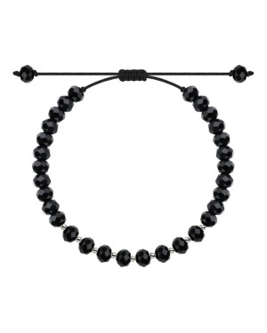 Silver Bead Bracelet ONYX