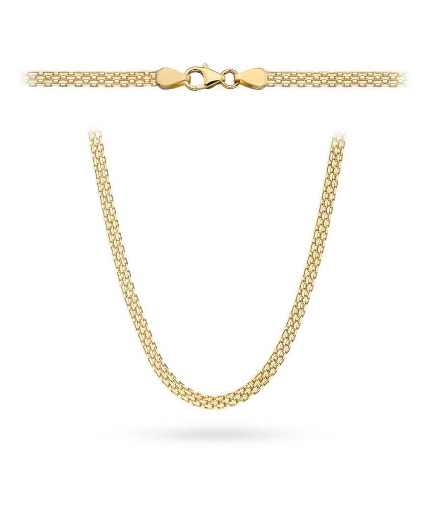 Gold Bismarck chain 45cm - 4mm