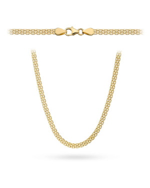 Gold Bismarck chain 45cm - 4mm