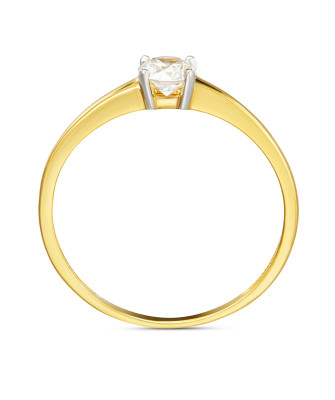 Classic 14k 14k gold engagement ring