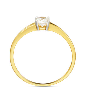 Classic 14k 14k gold engagement ring