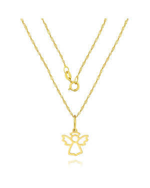 Necklace with an angel