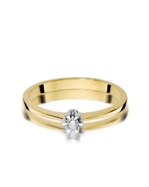 Diamond ring 0.04ct