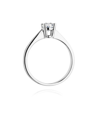 Diamond engagement ring 0.50ct white gold