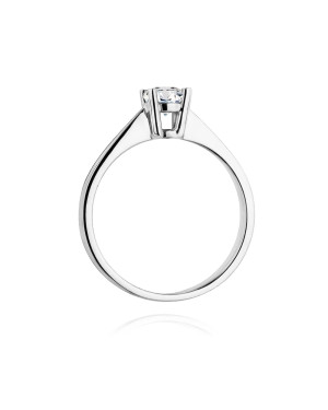 Diamond engagement ring 0.50ct white gold