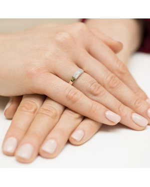 Diamond ring band 0.20ct