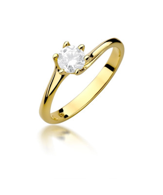 Pierścionek z diamentem 0,50ct