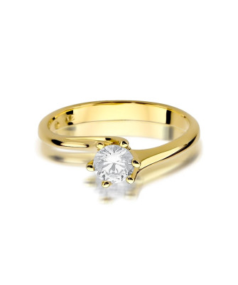 Pierścionek z diamentem 0,50ct
