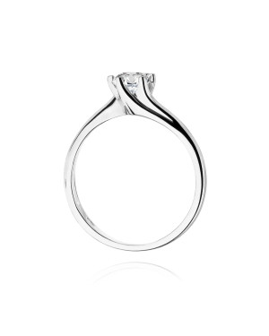 Diamond ring white gold 0.50ct