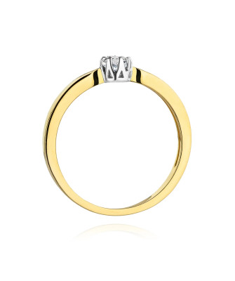 Diamond engagement ring 0.15ct