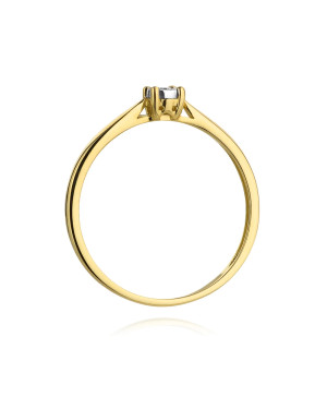 Engagement ring diamond 0.03ct