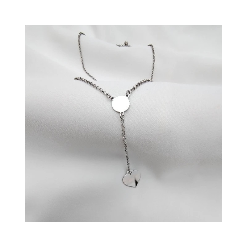 Silver choker necklace SN13 | GoldJewellery