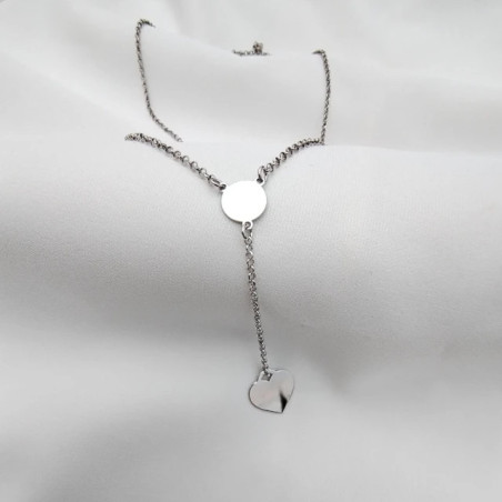Silver choker necklace SN13 | GoldJewellery