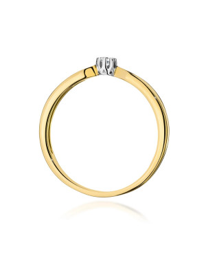 Diamond ring 0.04ct certificate