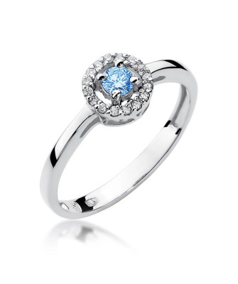 14k gold ring with topaz white gold