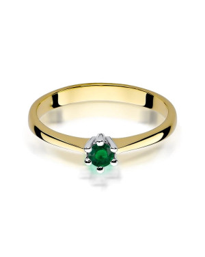 Emerald ring 0.30ct