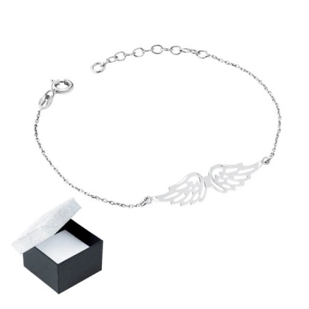 Silver bracelet Angel Wing SB8 | GoldJewellery