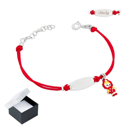 Princess bracelet ENGRAVED SBS7 | GoldJewellery