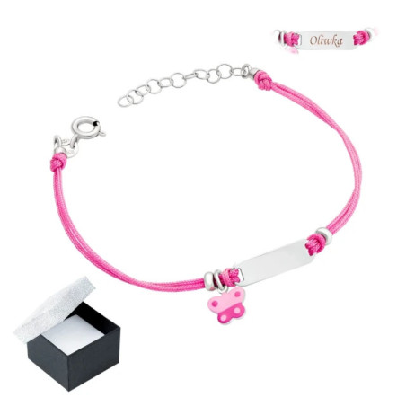 Princess bracelet ENGRAVED SBS8 | GoldJewellery
