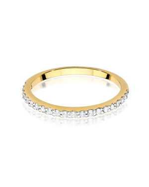 Ring with diamonds 0.18ct