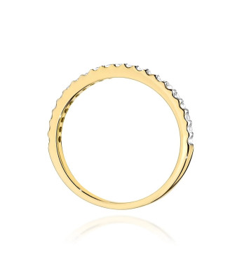 Ring with diamonds 0.18ct