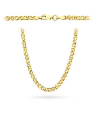 Gold chain 14k - Mona Lisa weave 45 cm