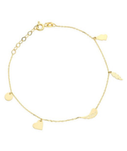 14ct Yellow Gold Charm Bracelet