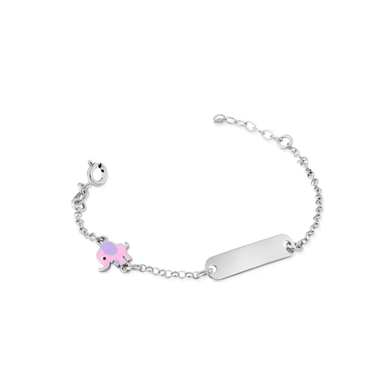 Silver bracelet with SBD9 plate | GoldJewellery Silver bracelet with SBD9 plate | GoldJewellery