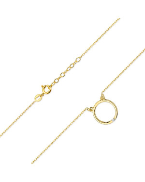 14k Gold Celebrity with 0.01ct Diamond