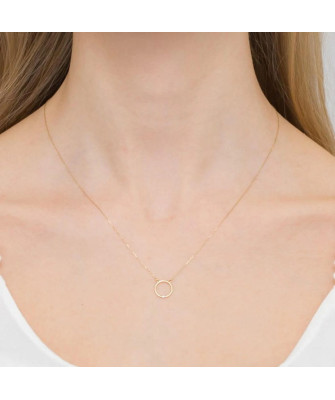 14k Gold Celebrity with 0.01ct Diamond