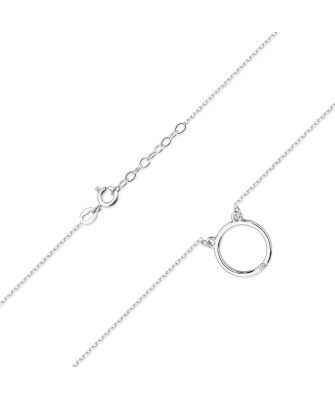 Celebrytka Złota 14k z Diamentem 0,01ct