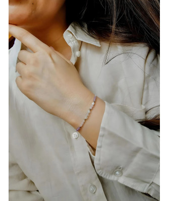 Cord bracelet for luck 14k gold test BSZN.17P