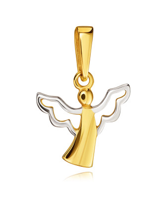 LITTLE ANGEL small gold pendant