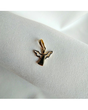 LITTLE ANGEL small gold pendant